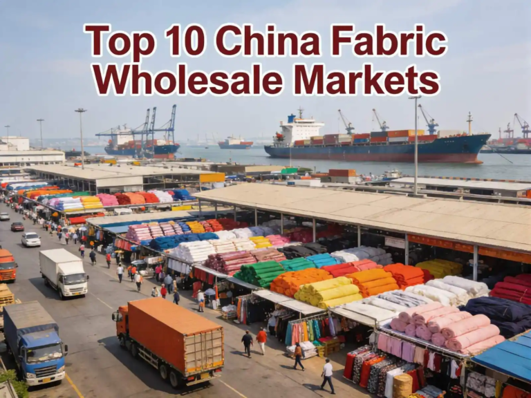 Los 10 mejores mercados mayoristas de telas en China [2026]