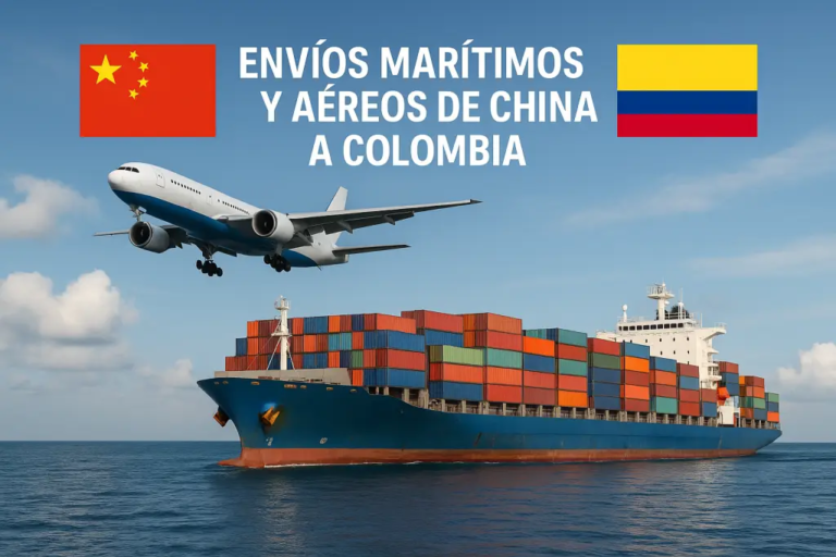 Envíos marítimos y aéreos de China a Colombia – Agencia Líder